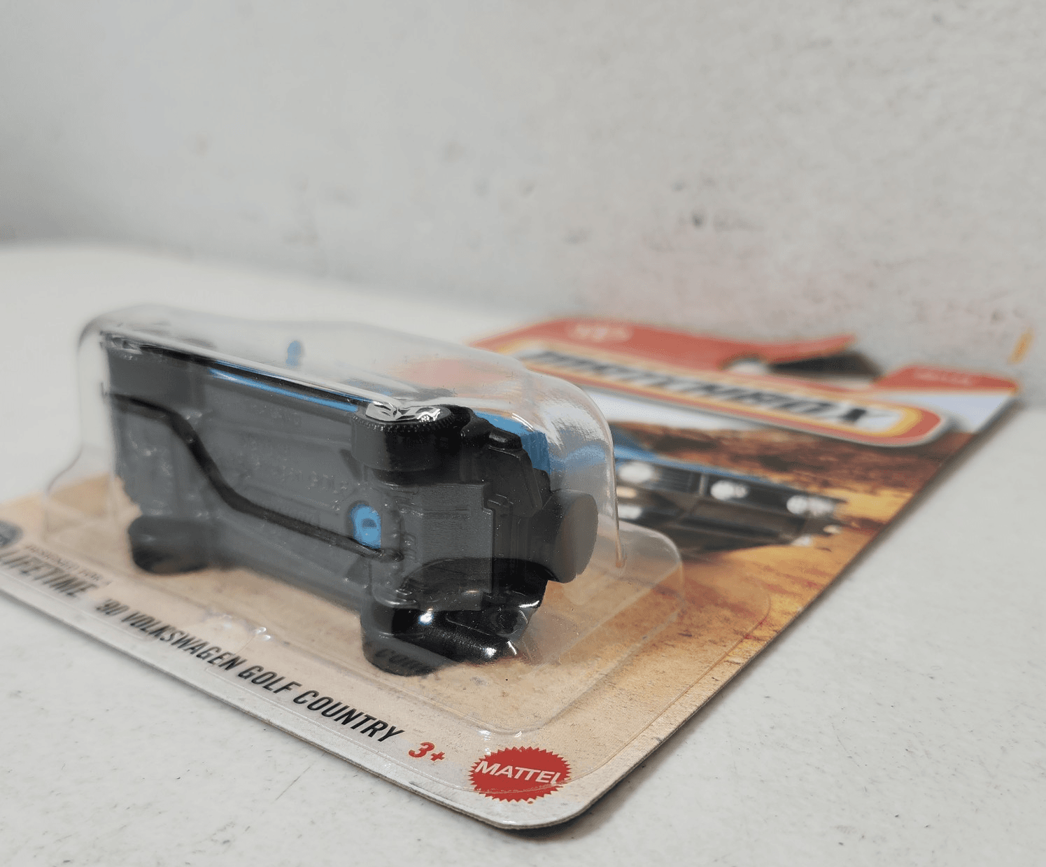Matchbox '90 Volkswagen Golf Country Blue Car 1/64 Toy Vehicle Mattel NEW - Thumbnail 6