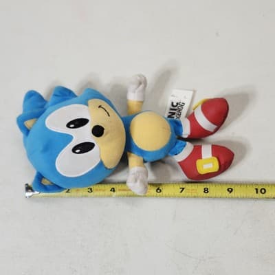 Sonic the Hedgehog Plush 9" Stuffed Animal Toy Figure Sega Jakks Pacific - Thumbnail 3