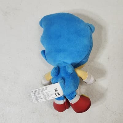 Sonic the Hedgehog Plush 9" Stuffed Animal Toy Figure Sega Jakks Pacific - Thumbnail 4