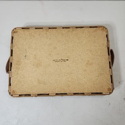 Corning Designs 14” X 10" Rectangle Cake Holder Rattan Basket 233-R - Thumbnail 10