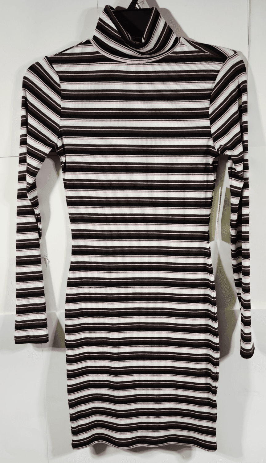 No Boundaries Women’s Striped Dress Size XXS Long Sleeve NEW