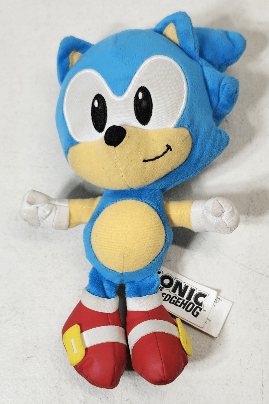 Sonic the Hedgehog Plush 9" Stuffed Animal Toy Figure Sega Jakks Pacific - Thumbnail 2