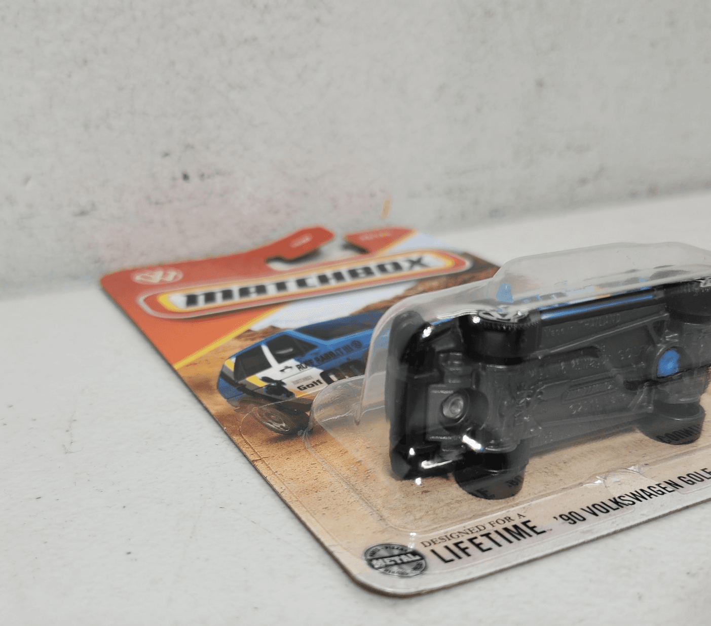 Matchbox '90 Volkswagen Golf Country Blue Car 1/64 Toy Vehicle Mattel NEW - Thumbnail 5