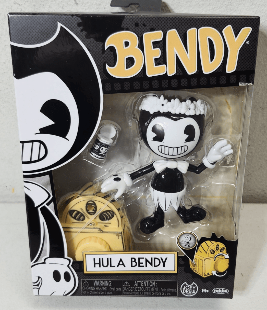 Hula Bendy Toy Bendy & the Ink Machine 5" Action Figure Wave 3 Jakks Pacific NEW