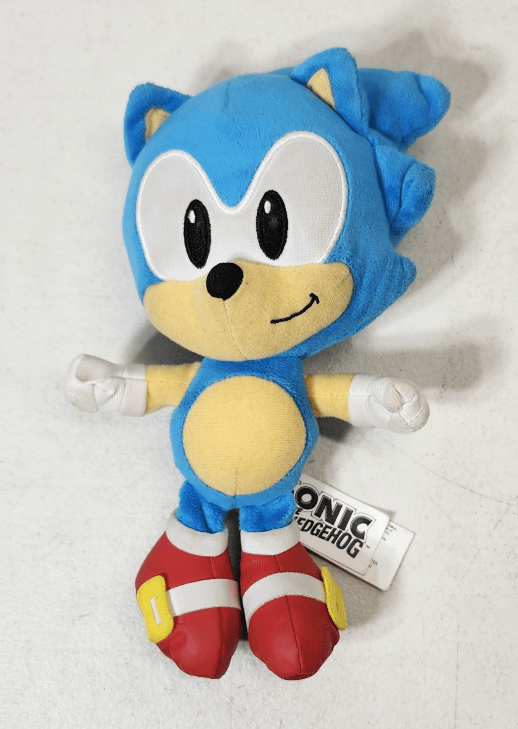 Sonic the Hedgehog Plush 9" Stuffed Animal Toy Figure Sega Jakks Pacific