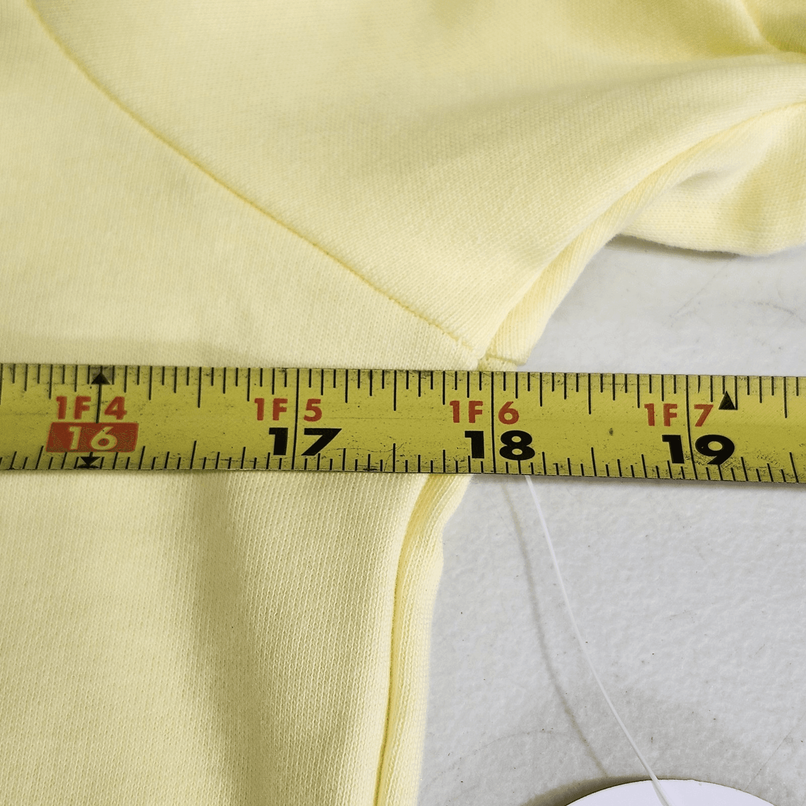 Wonder Nation Girl's Polo Shirt Size XXL 18 Short Sleeve Yellow NEW - Thumbnail 2