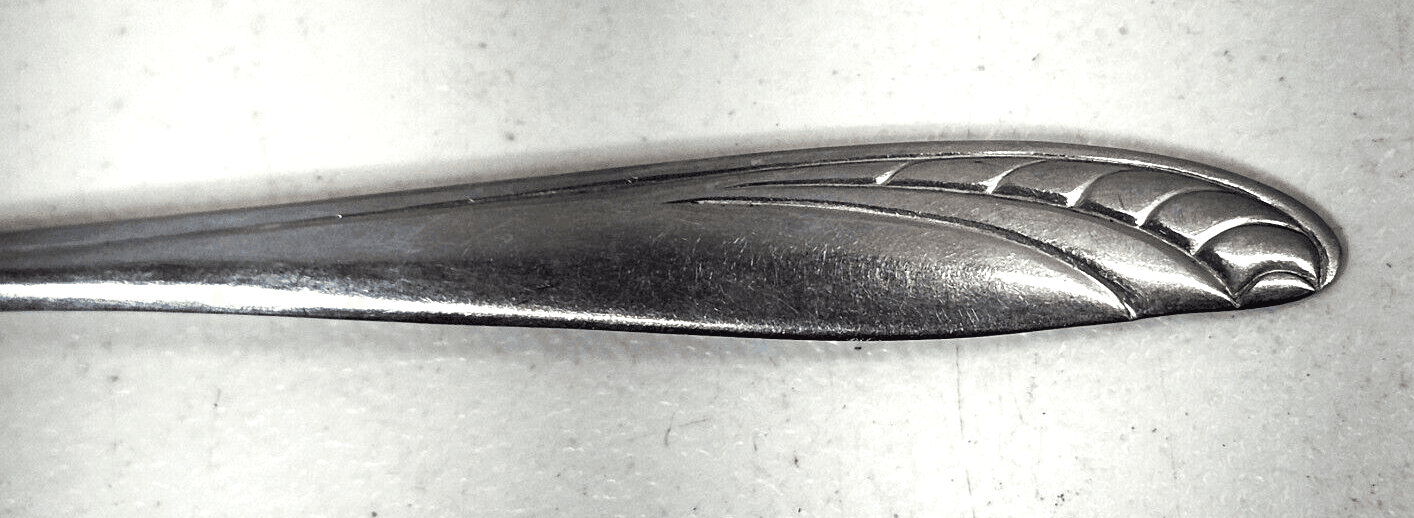 MAJESCO Stainless Steel U.S.A Serving Utensil Slotted Spoon MJS3 VTG 8" - Thumbnail 2