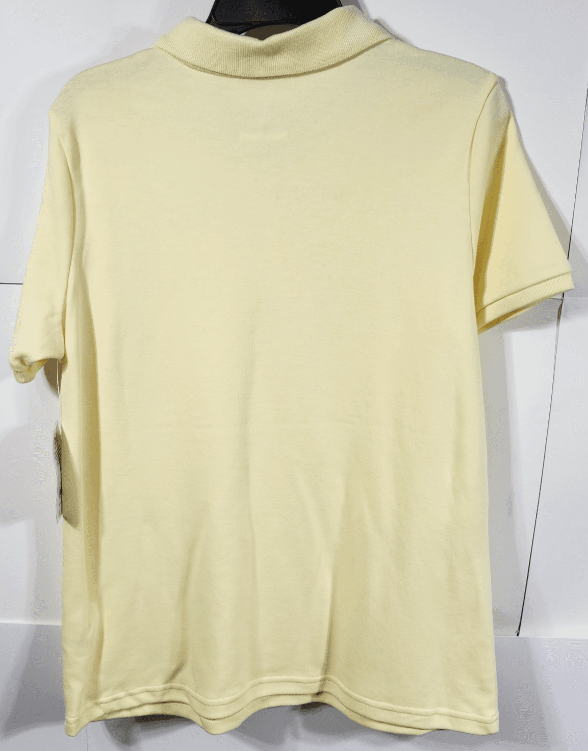 Wonder Nation Girl's Polo Shirt Size XXL 18 Short Sleeve Yellow NEW - Thumbnail 4
