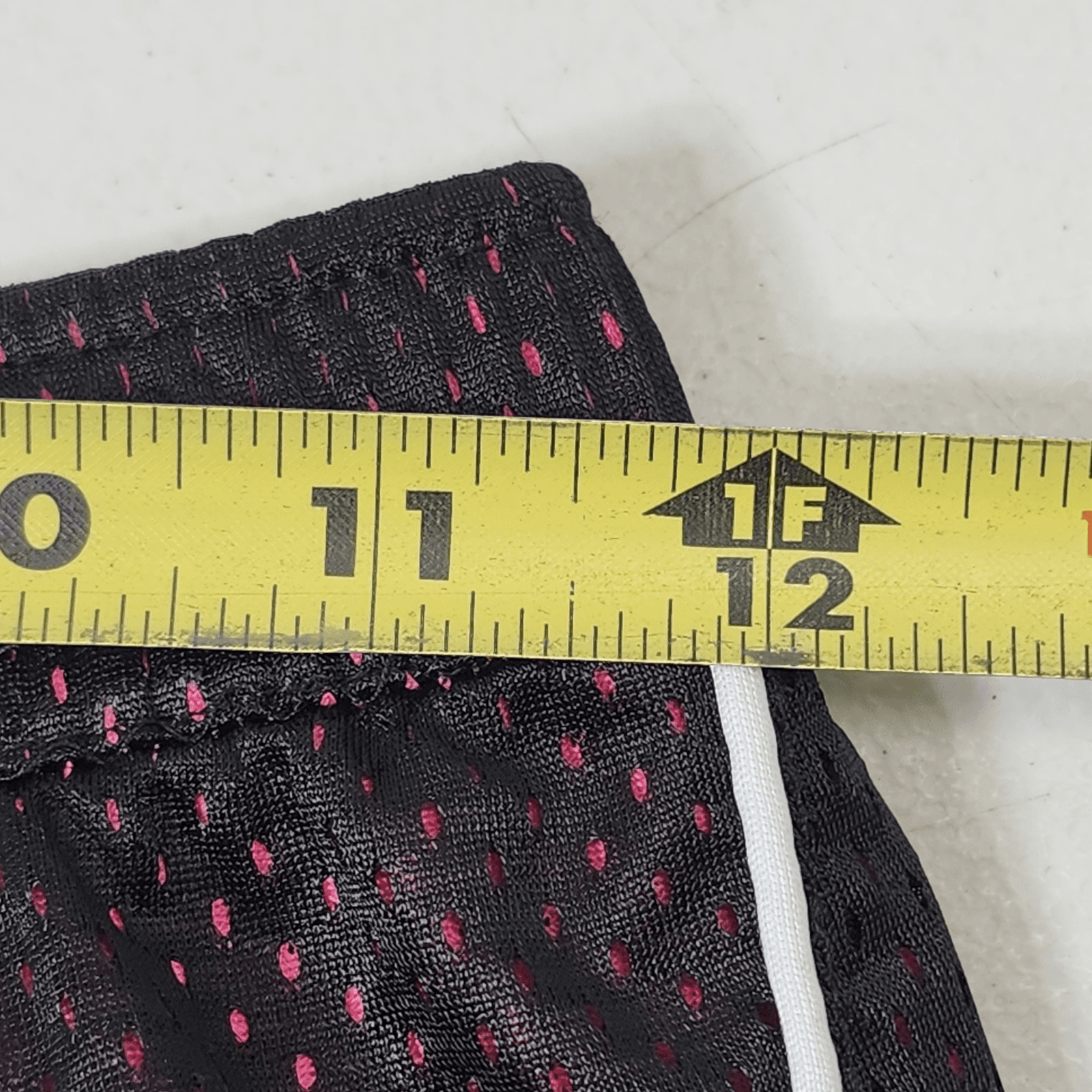 Puma Girl's XL Shorts Black Pink Athletic Elastic Waist - Thumbnail 2