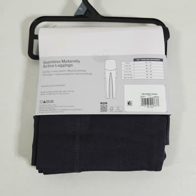Destination Maternity Women's 3XL Leggings Black Pants 4 Way Stretch NEW - Thumbnail 3