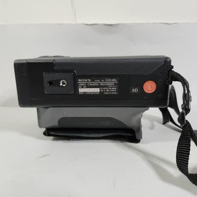 1985 Vintage Sony Video 8 Handycam CCD-M8u 8mm Video Camera Recorder UNTESTED - Thumbnail 13