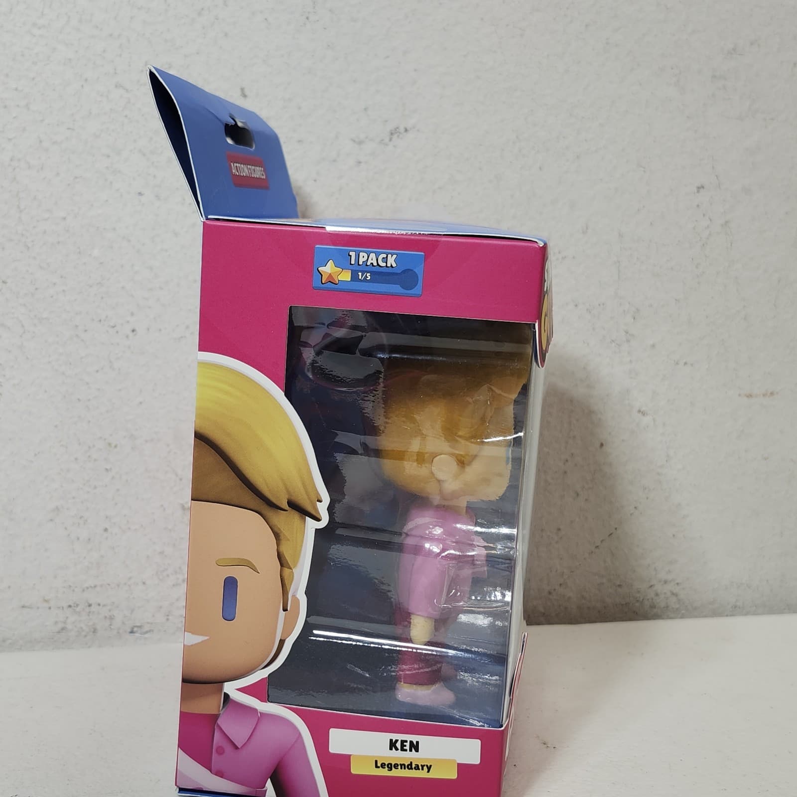 Stumble Guys Barbie Edition Legendary Ken 4.5” Action Figure Toy NEW - Thumbnail 3