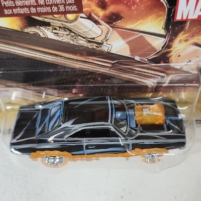 Hot Wheels Pop Culture Premium 1/64 Marvel Comics Ghost Rider Charger New - Thumbnail 3