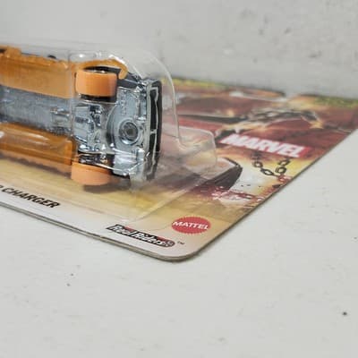 Hot Wheels Pop Culture Premium 1/64 Marvel Comics Ghost Rider Charger New - Thumbnail 6