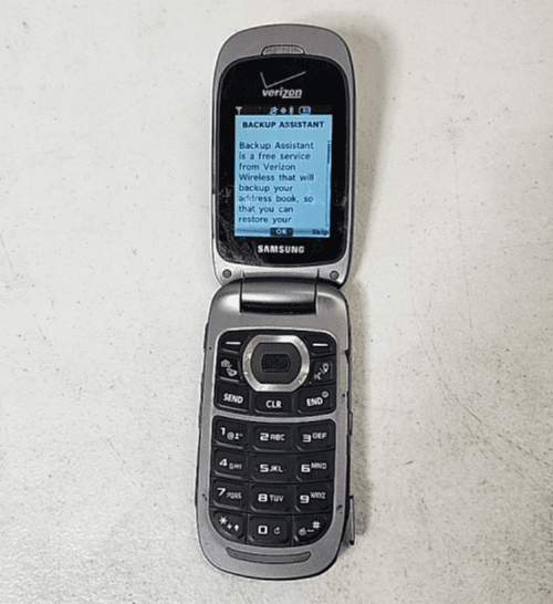 Samsung Convoy 2 SCH-U660 256MB Black (Verizon) Cellular Phone Flip - Thumbnail 2