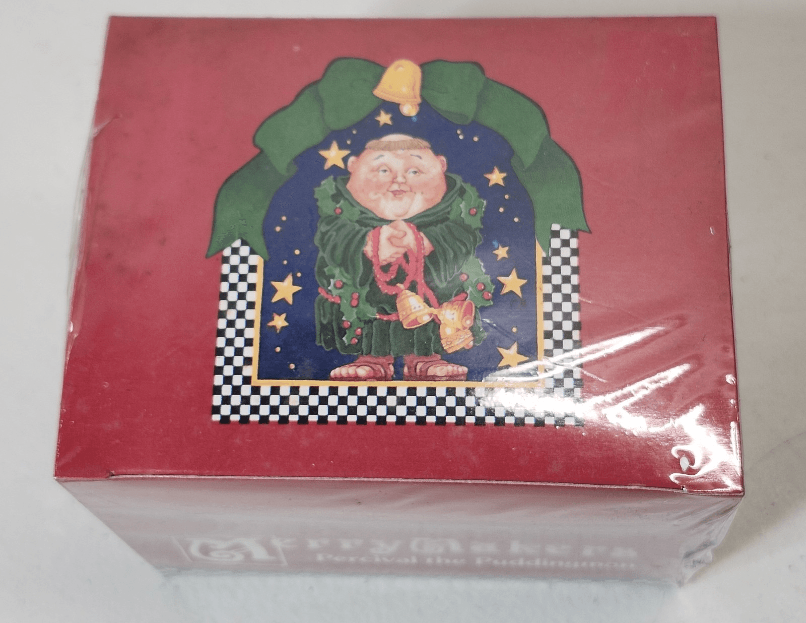 Vintage Department 56 Merry Makers Percival the Puddingman Figurine #9362-9 - Thumbnail 2