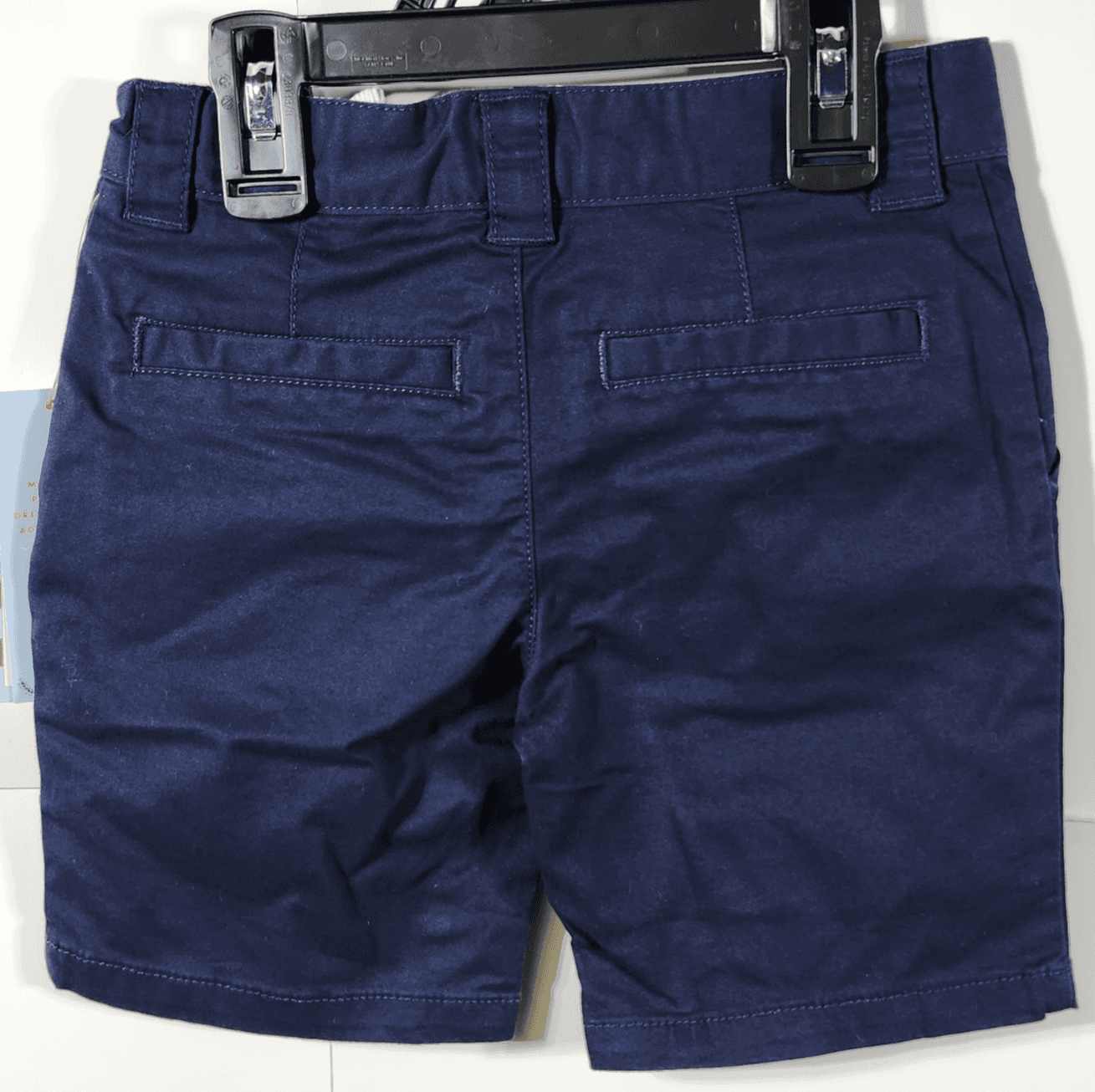 Cat & Jack Girls Shorts Size 4 Blue Adjustable Waist NEW - Thumbnail 6