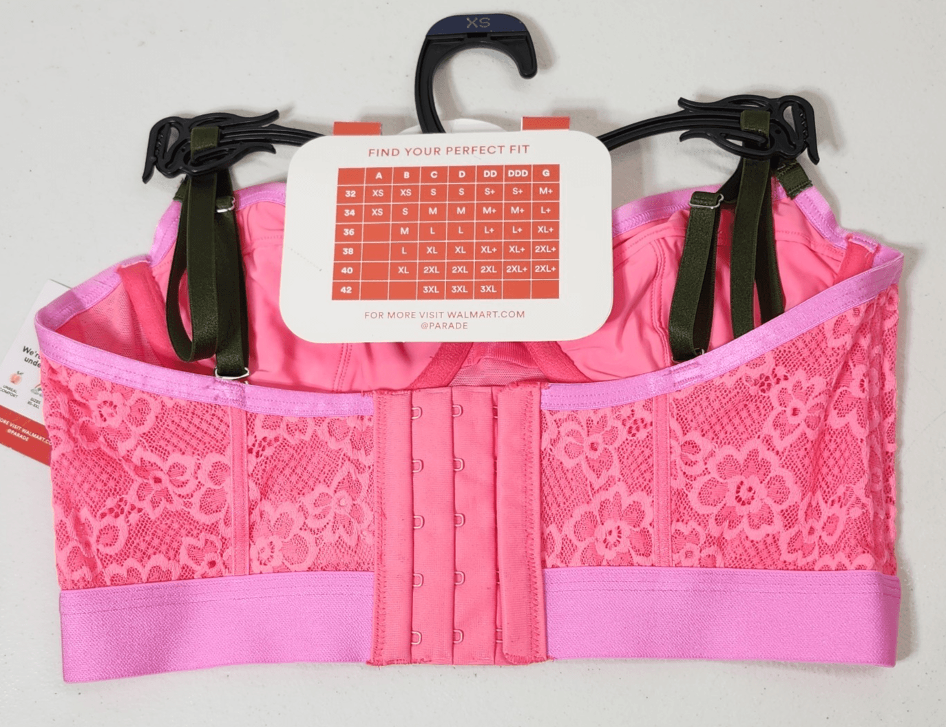 Parade Women's Wireless Bra Pink Size XS NEW - Thumbnail 4
