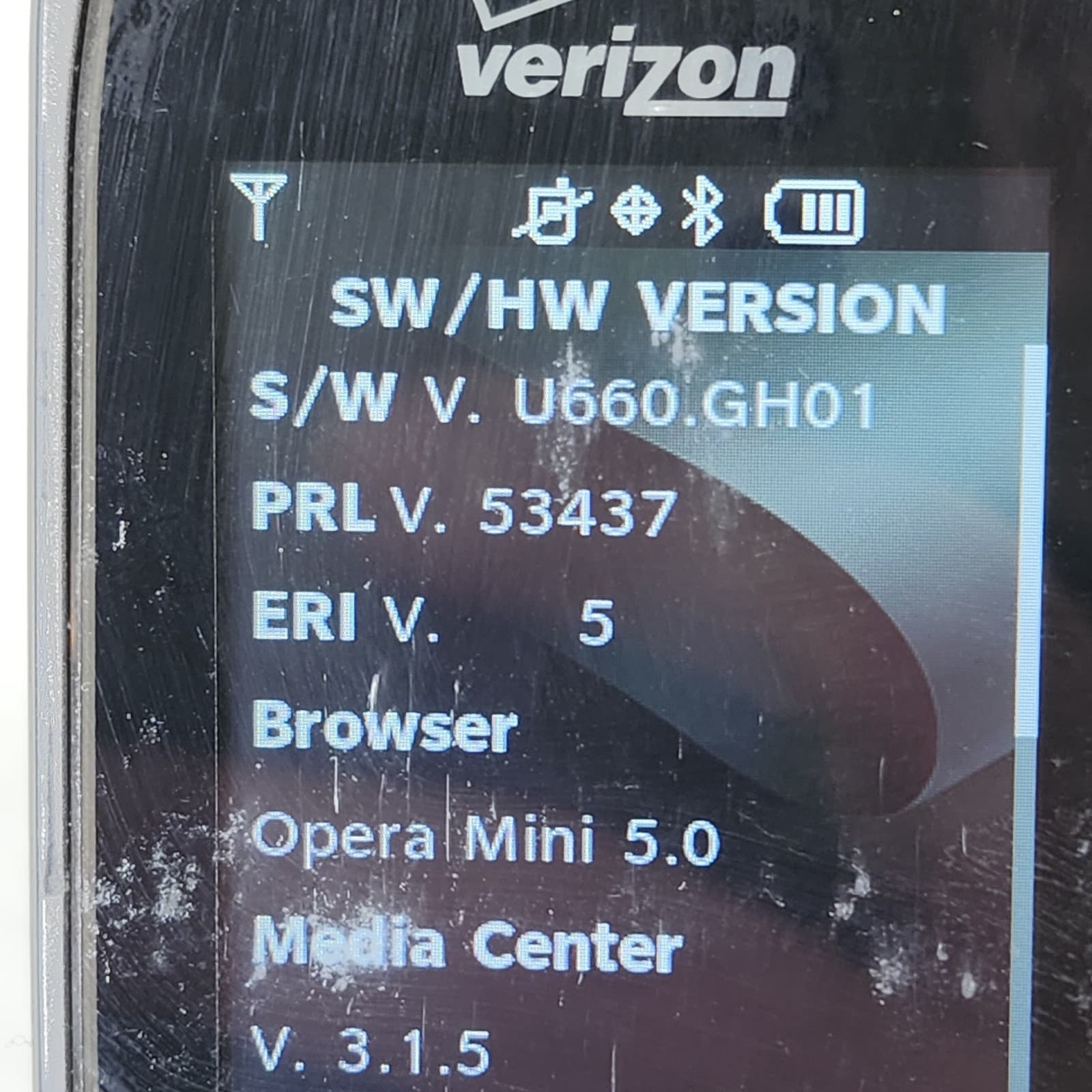 Samsung Convoy 2 SCH-U660 256MB Black (Verizon) Cellular Phone Flip - Thumbnail 4