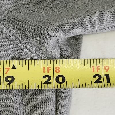 Modern Amusement Men's Medium Sweatshirt Green Long Sleeve Pocket Crewneck - Thumbnail 2