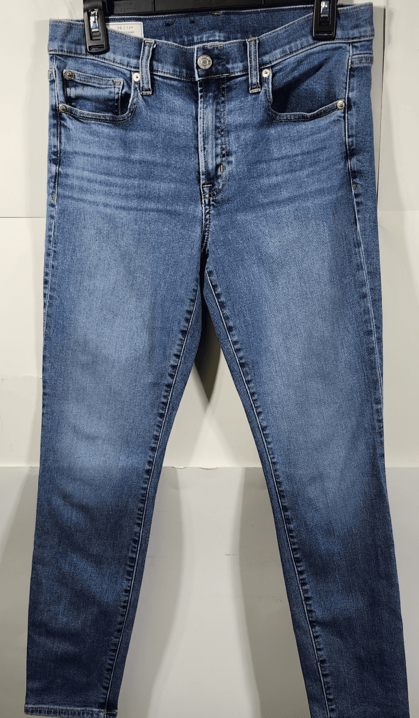 Gap Jeans Women’s 30/10R Blue True Skinny Mid Rise Stretch Denim - Thumbnail 5