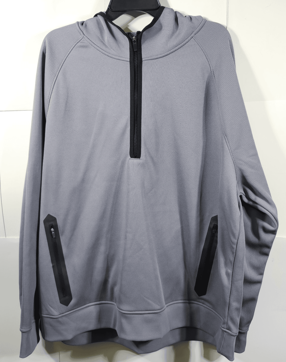 Athletic Works Men's XXL Hoodie Pullover Hooded Sweatshirt Gray NEW - Thumbnail 5