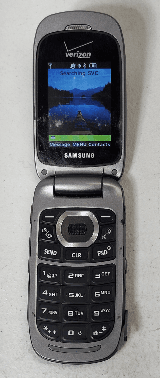 Samsung Convoy 2 SCH-U660 256MB Black (Verizon) Cellular Phone Flip - Thumbnail 3
