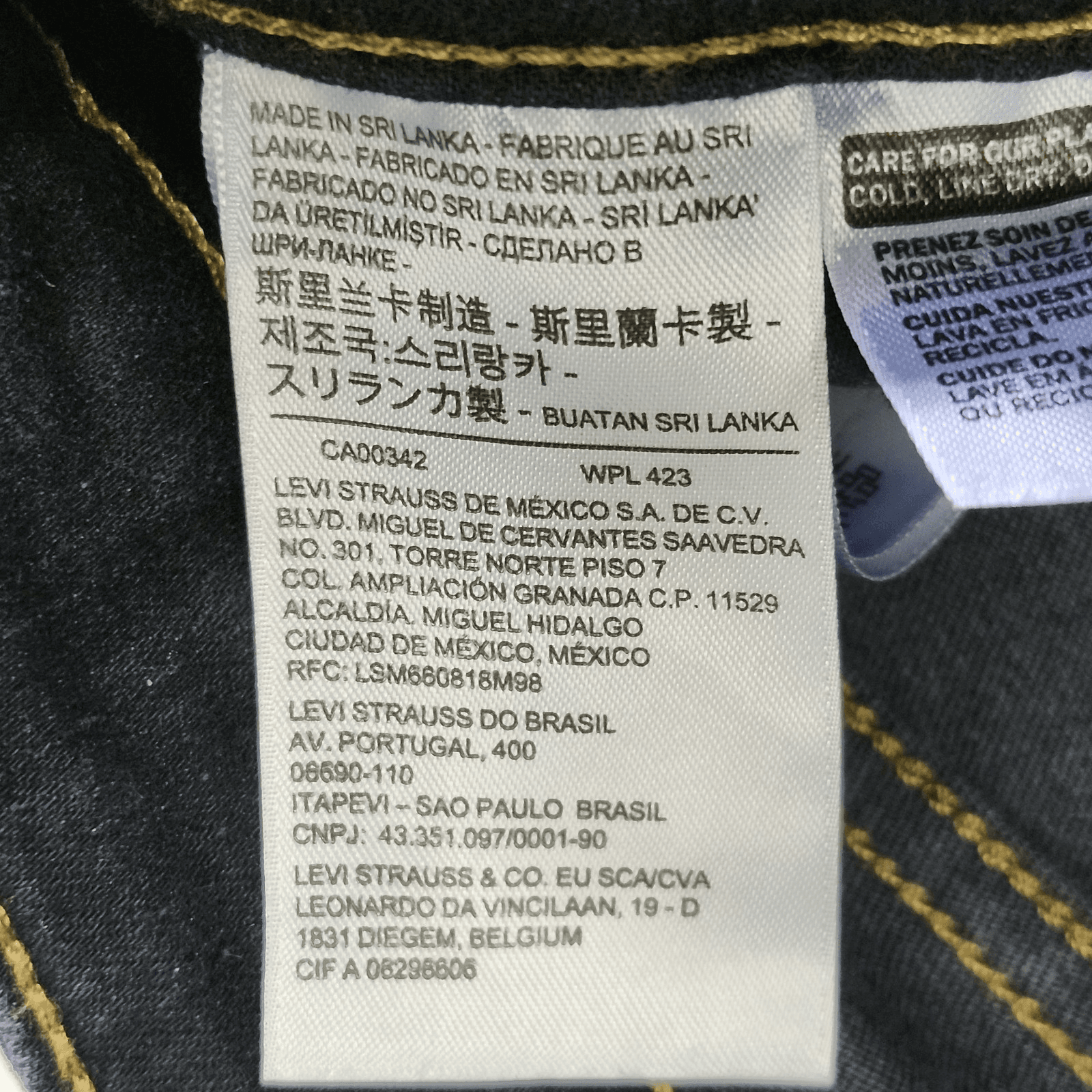 Levi's Women's Jeans 27 Classic Mid Rise Skinny Blue Denim Pants - Thumbnail 8