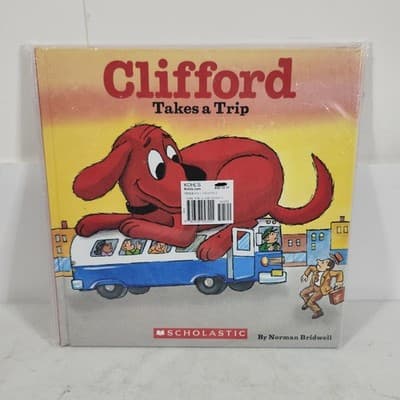 Clifford Takes A Trip & Goes To Kindergarten Hardcover Kids Books Lot NEW - Thumbnail 3