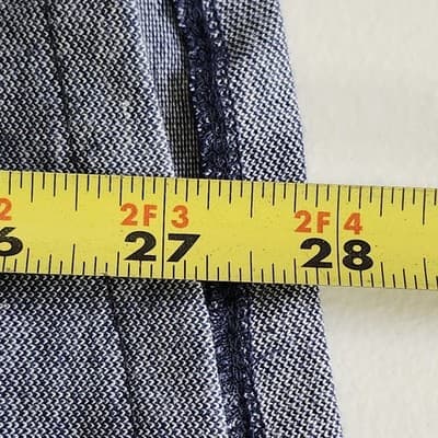 Tailor Vintage Men's L Button Up Shirt Blue Long Sleeve Connecticut Originals - Thumbnail 3