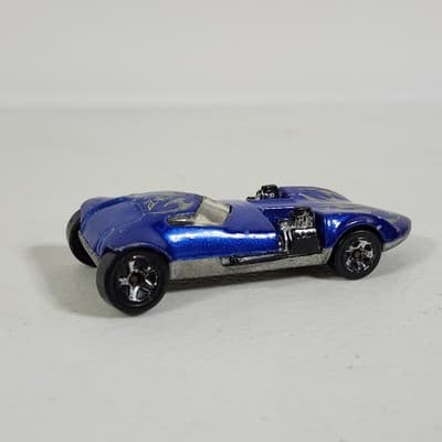 Hot Wheels Twin Mill Blue Car 1/64 Toy Vehicle Loose Vintage Mattel - Thumbnail 7