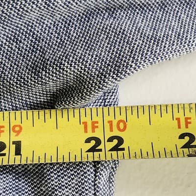 Tailor Vintage Men's L Button Up Shirt Blue Long Sleeve Connecticut Originals - Thumbnail 2