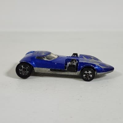 Hot Wheels Twin Mill Blue Car 1/64 Toy Vehicle Loose Vintage Mattel - Thumbnail 8