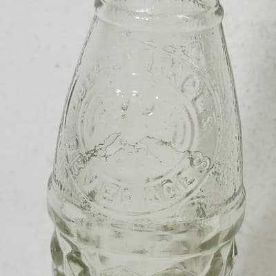Vintage 7oz Glass Soda Beverage Bottle GOLDEN EAGLE Erie Pennsylvania - Thumbnail 4