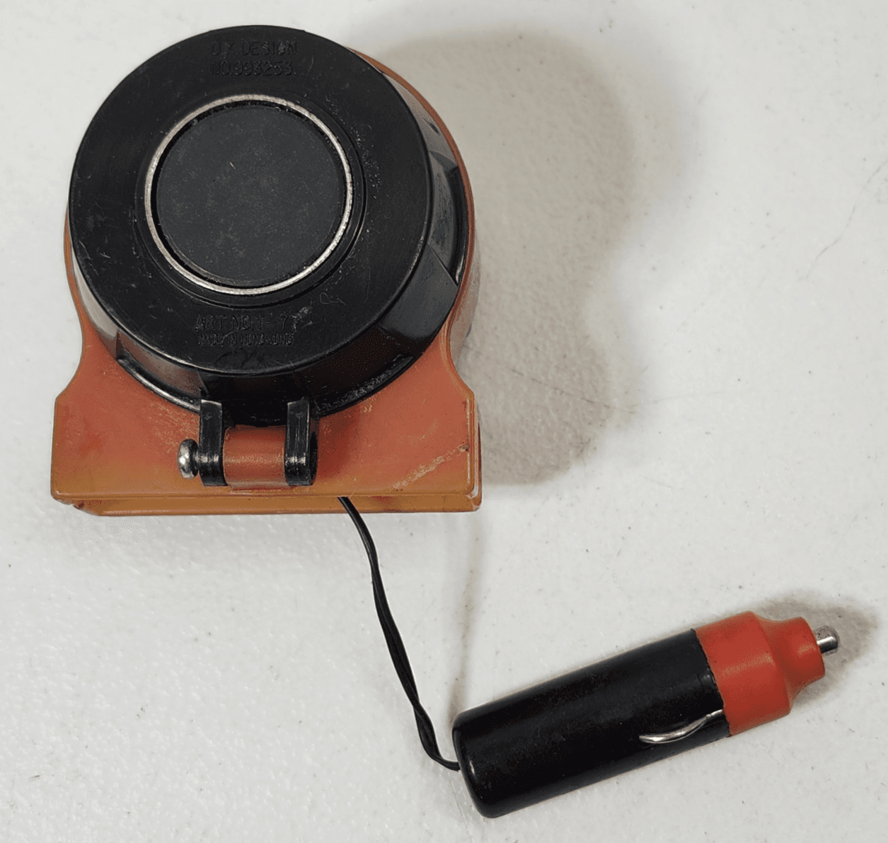 Vintage 1960'S Reel Out Cord Safety Light Lamp 12V - Thumbnail 3