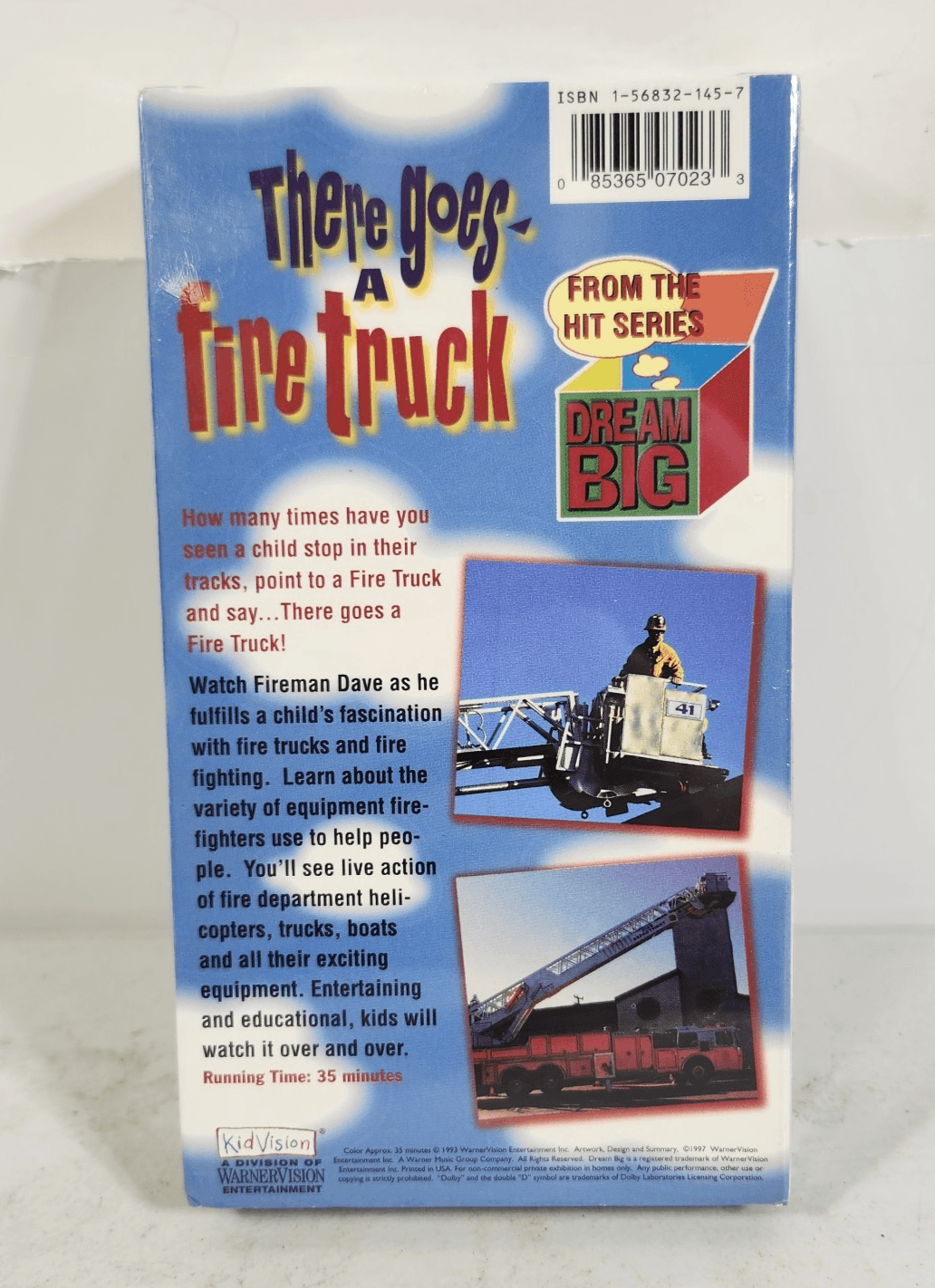 There Goes a Truck VHS 1997 Sealed NEW - Thumbnail 2