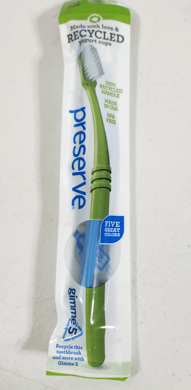 Preserve Adult Toothbrush Soft 1 Unit Made In USA