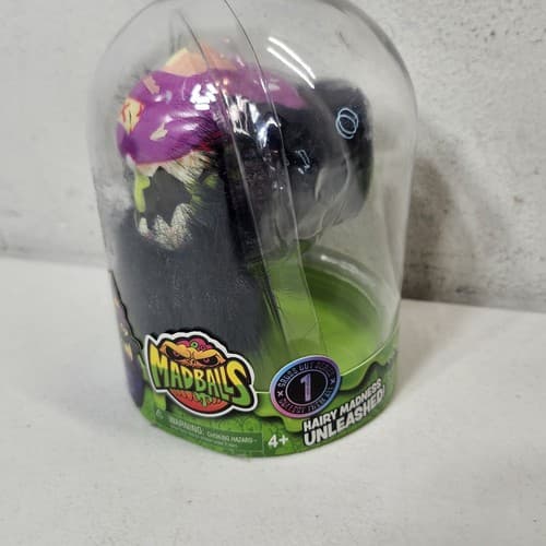 MADBALLS Mad Balls Gross Out Series 1 Horn Head Hairy Madness Toy NEW - Thumbnail 3