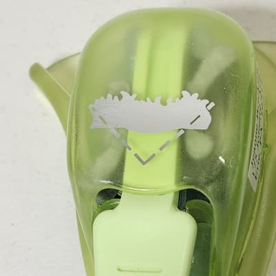 EK Success Whale Tail Paper Punch Lot of 4 Thumb Press Crafting - Thumbnail 6