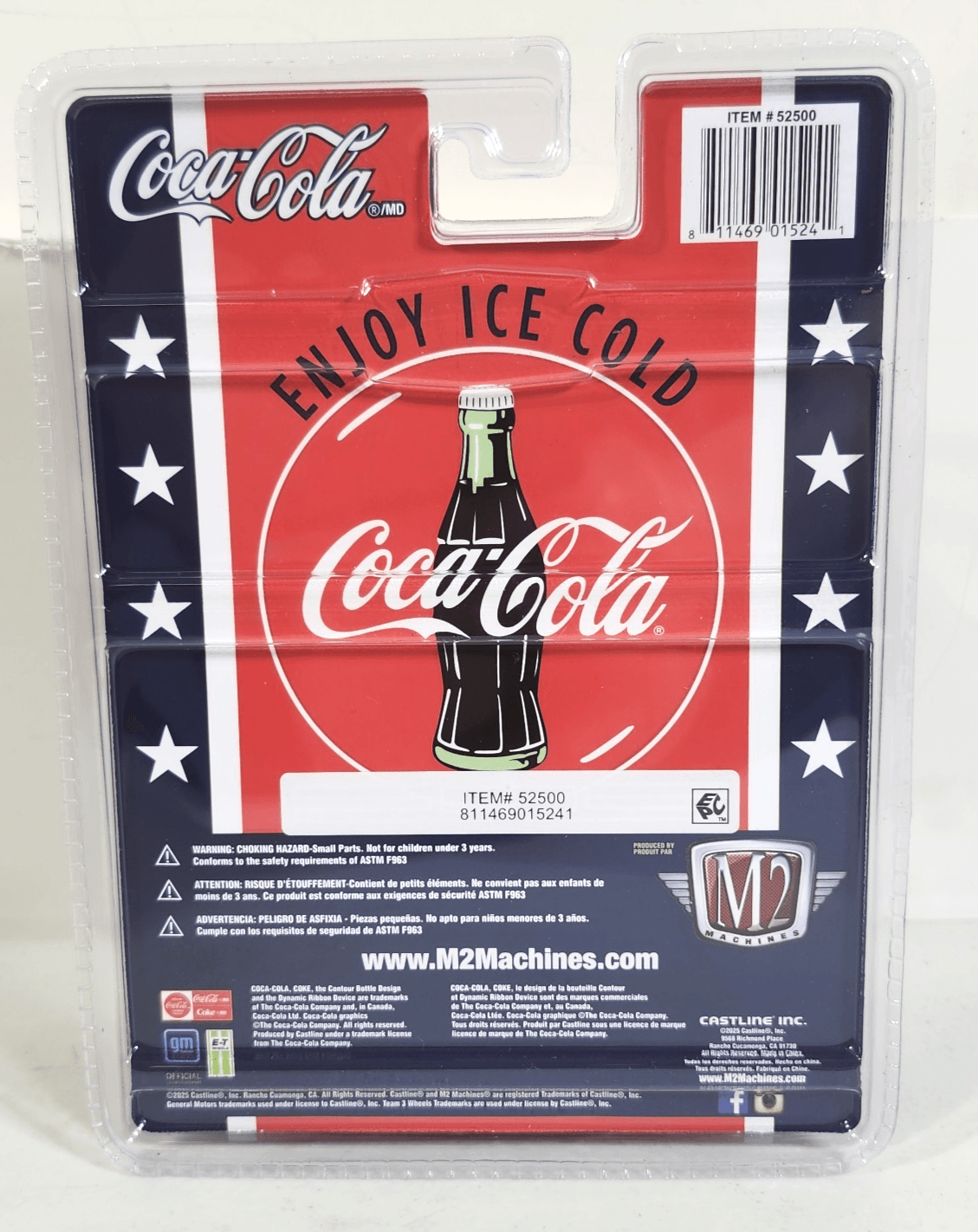 M2 Machines 1976 Bedless GMC Sierra Grande 15 Custom Coca-Cola A61 Toy Vehicle - Thumbnail 5
