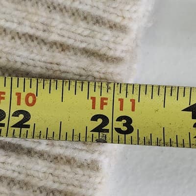 Time and Tru Women's XL Mixed Stitch Sweater Beige Long Sleeve Pullover NEW - Thumbnail 3
