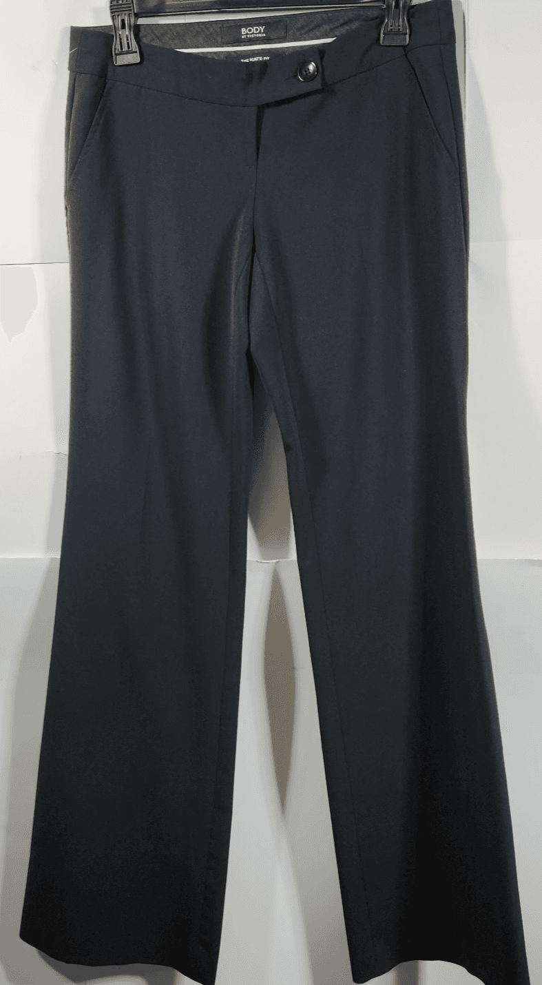 Body By Victoria Women's 2 Kate Fit Low Rise Flare Leg Trouser Office Y2K - Thumbnail 5