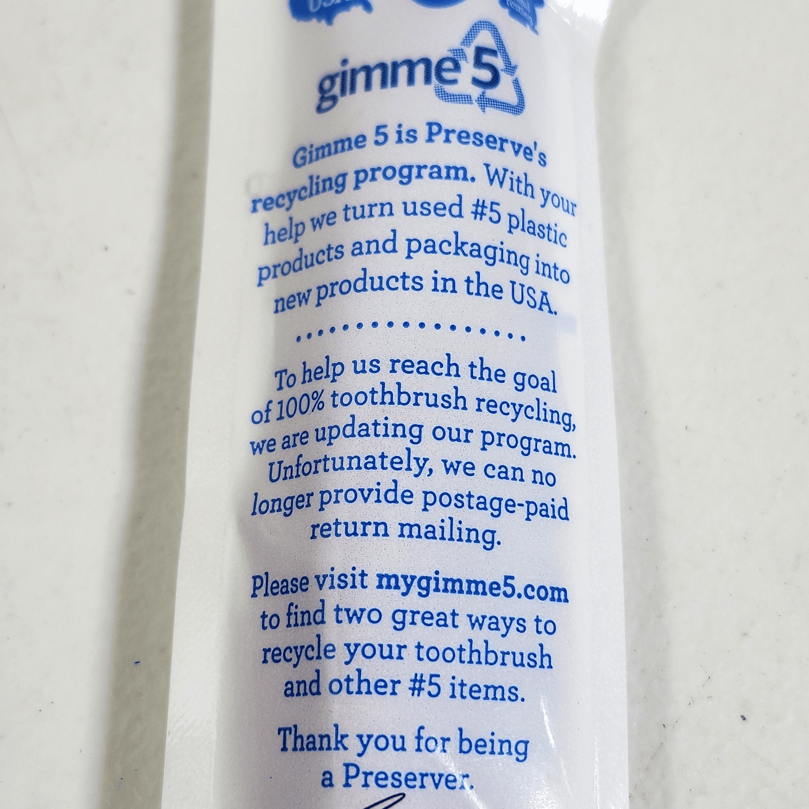 Preserve Adult Toothbrush Soft 1 Unit Made In USA - Thumbnail 6