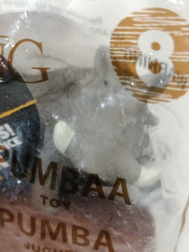 Lion King #8 Pumba Warthog Mcdonalds Happy Meal Kids Toy Sealed NEW - Thumbnail 3