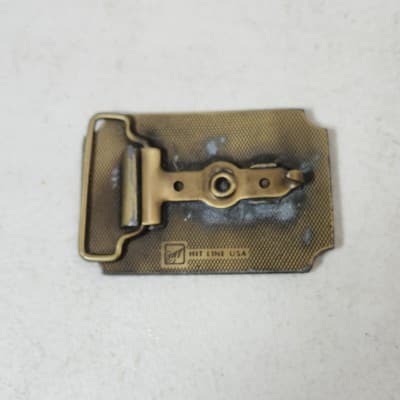 Kittleson Petroleum Products Truck Belt Buckle Vintage Hitline USA - Thumbnail 4