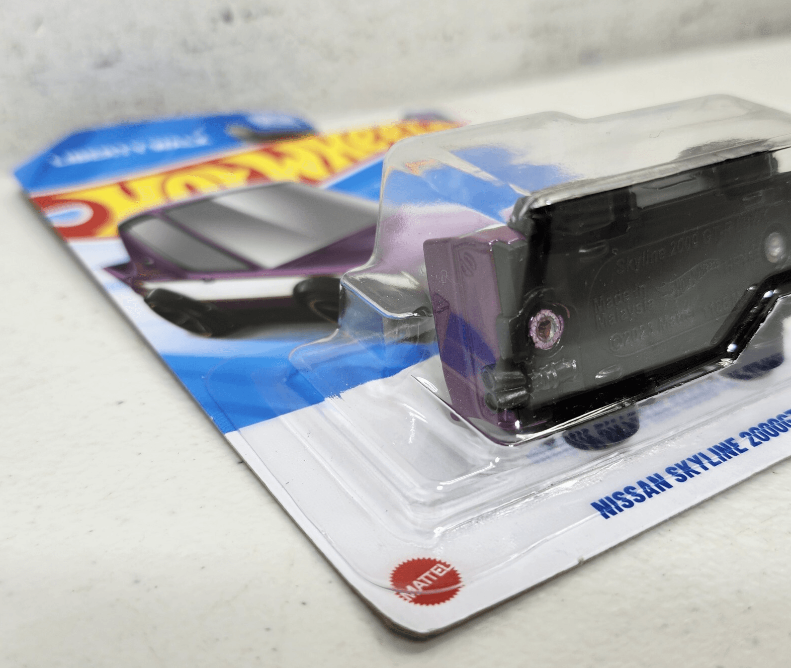 Hot Wheels Nissan Skyline 2000GT-R LBWK Purple Car 1/64 Toy Vehicle NEW - Thumbnail 5