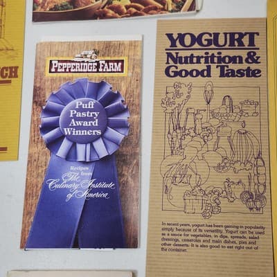 Lot of Vintage Cookbook Advertising Recipes Booklets (14 items) Variety - Thumbnail 10