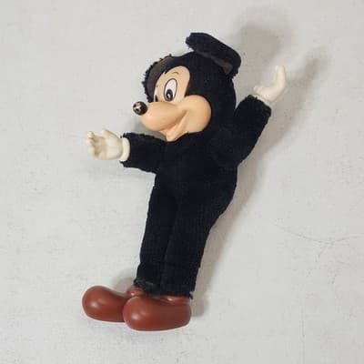Vintage Mickey Mouse Plush Doll Rubber Face Applause 8” - Thumbnail 9