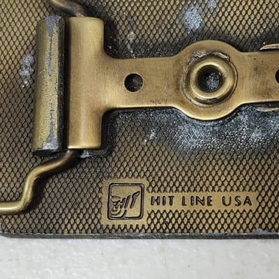 Kittleson Petroleum Products Truck Belt Buckle Vintage Hitline USA - Thumbnail 6