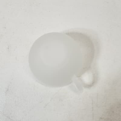 Vintage Snack Luncheon Plate & Cup Home Decor Federal Glass Frosted - Thumbnail 6